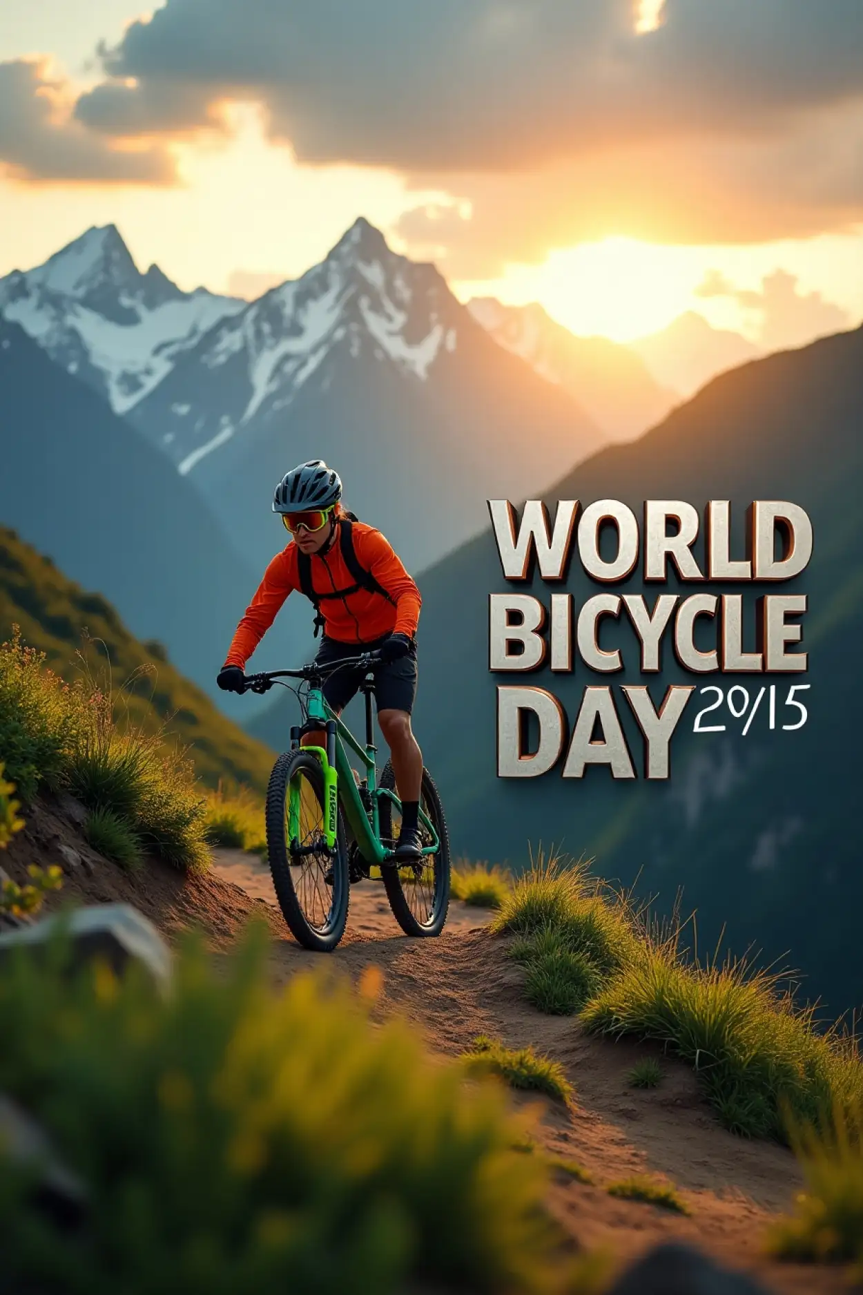 Free Download Bicycle Image For World Bicycle Day - High Quality World Bicycle Day Background