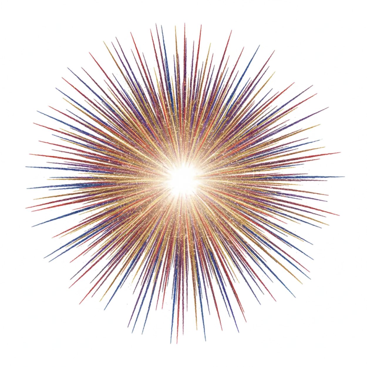 Free Download Big Fireworks Burst Png Hd - High Quality Fireworks Png PNG Image