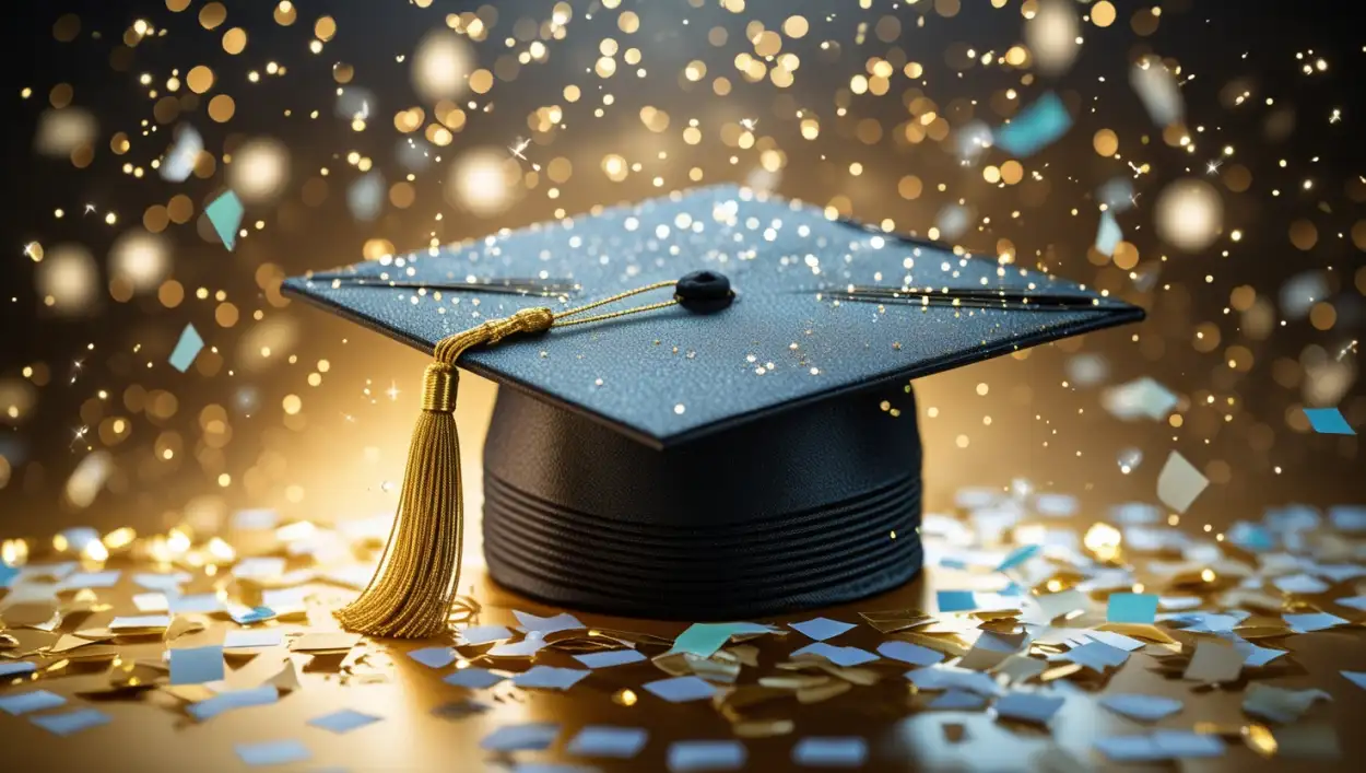 Free Download Black Graduation Cap Background With Tassel - High Quality Graduation Cap Background Background