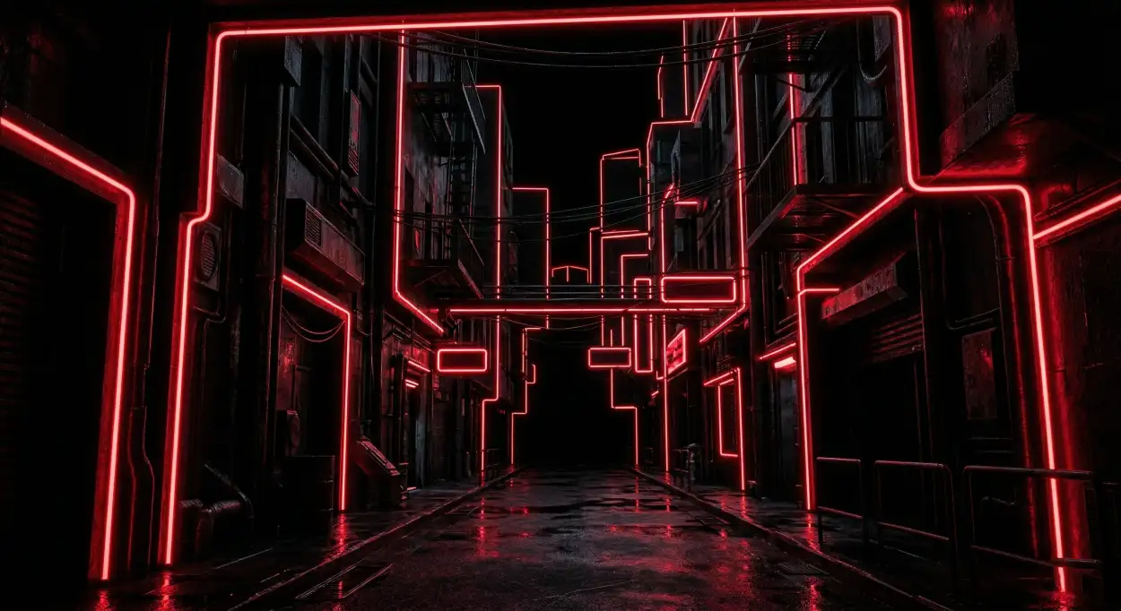 Free Download Black Youtube Thumbnail Background With Red Light - High Quality Black Youtube Thumbnail Background Background Image