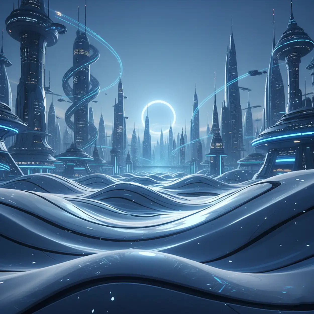 Free Download Blue Holographic YouTube Thumbnail Background - High Quality Blue YouTube Thumbnail Background Background