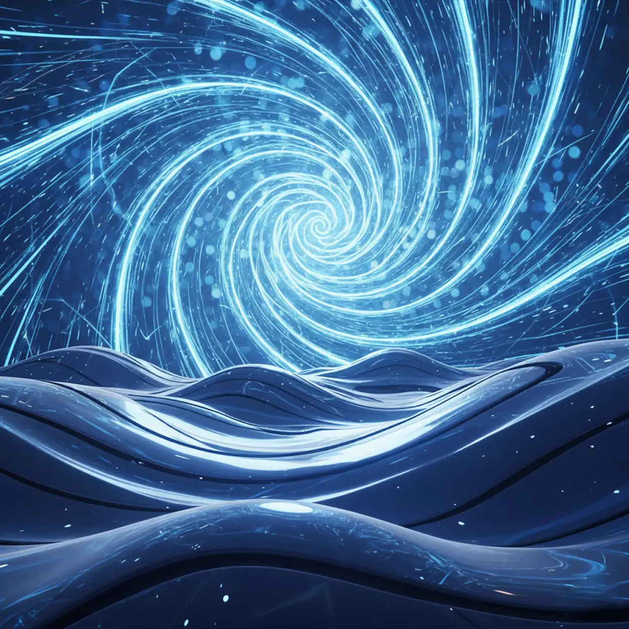 Free Download Blue Neon YouTube Thumbnail Background - High Quality Blue YouTube Thumbnail Background Background