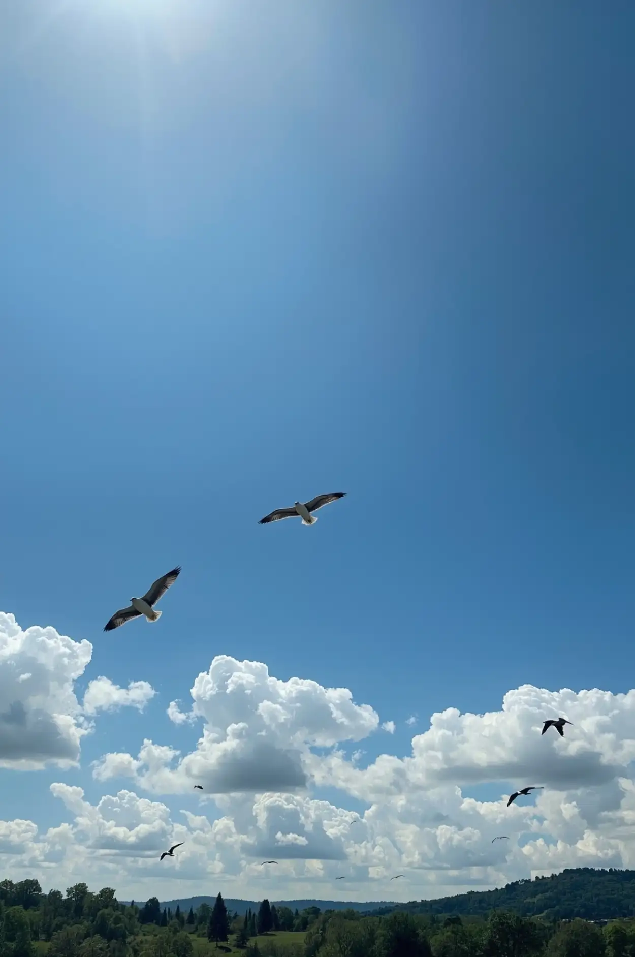 Blue Picture Cloudy Sky Over Mountains - Royalty Free Blue Picture Image | Pngmagic Free Download Blue Picture Cloudy Sky Over Mountains - High Quality Blue Picture Background