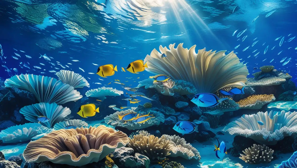 Free Download Blue Picture Crystal Clear Water View - High Quality Blue Picture Background