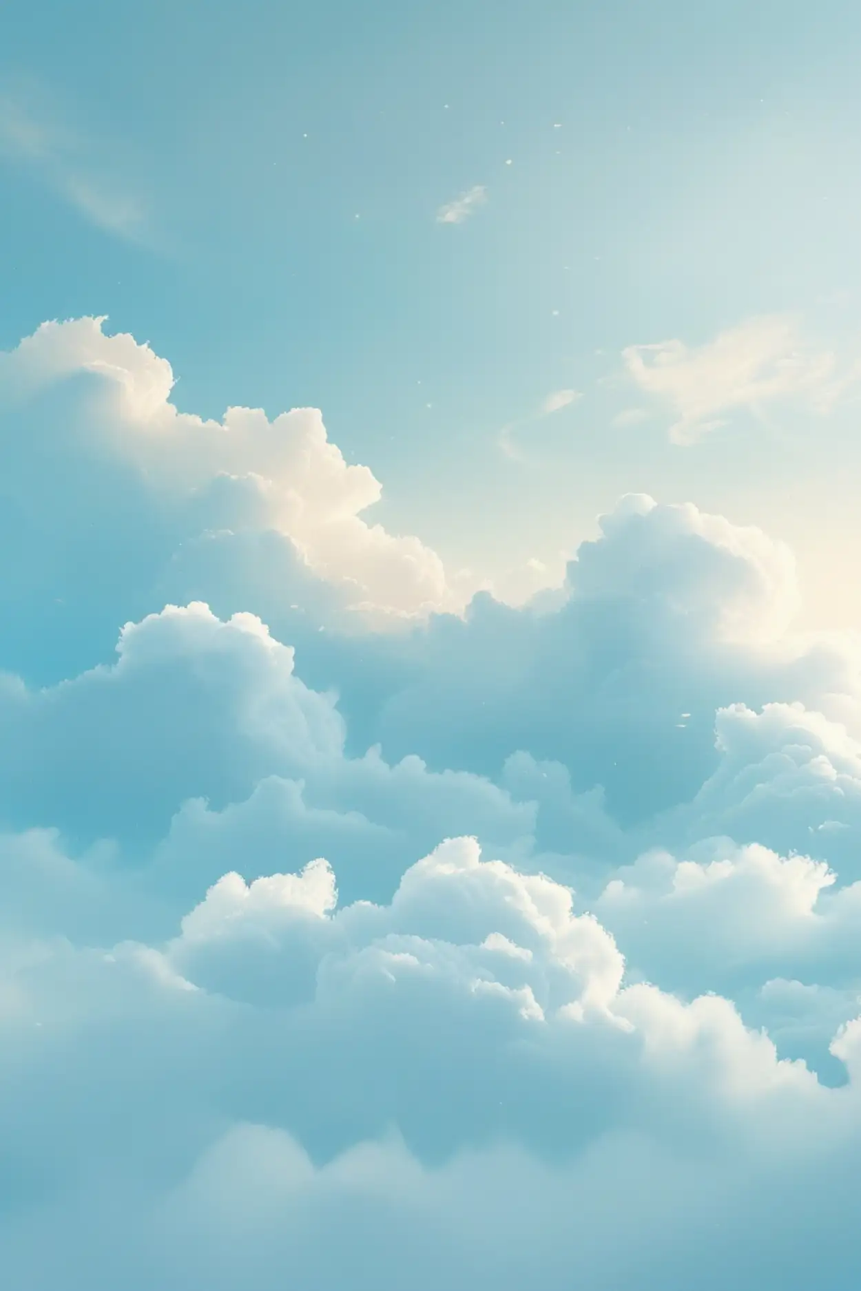 Free Download Blue Picture Sky With White Clouds - High Quality Blue Picture Background