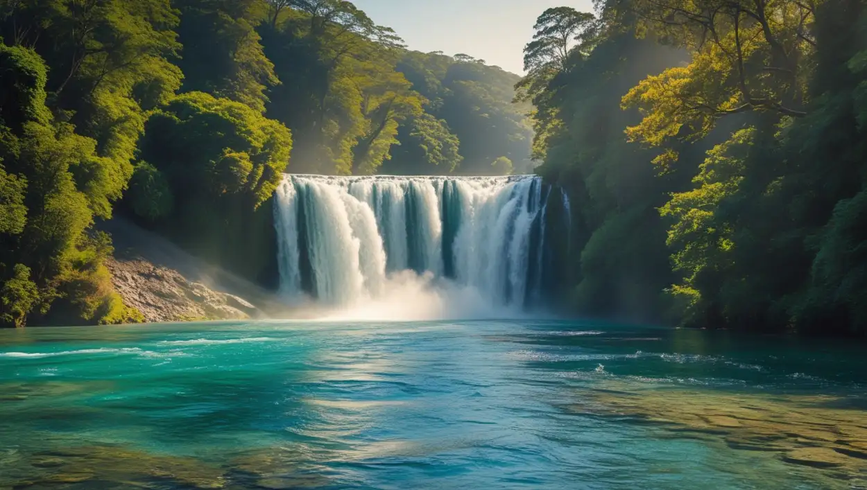 Blue River Waterfall Pictures HD - Royalty Free Blue Picture Image | Pngmagic Free Download Blue River Waterfall Pictures HD - High Quality Blue Picture Background