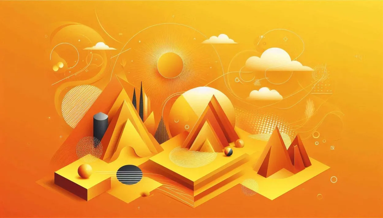 Free Download Bold Yellow Orange Background For Banner Ads And Marketing - High Quality Yellow Orange Background Background