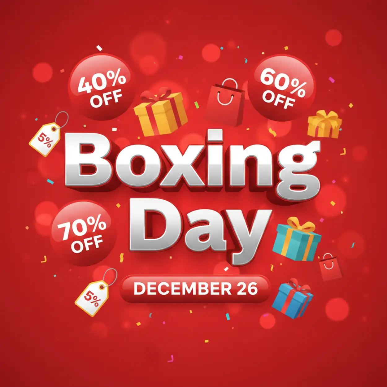 Free Download Boxing Day Celebration Background - High Quality Boxing Day Background