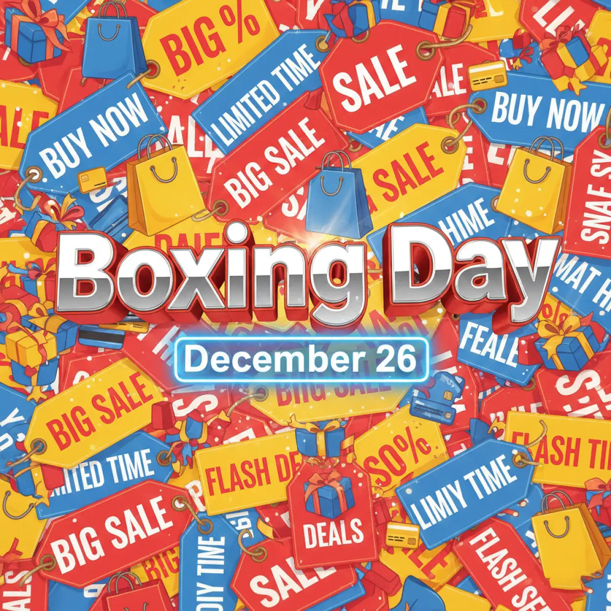 Free Download Boxing Day Clearance Sale Banner - High Quality Boxing Day Background
