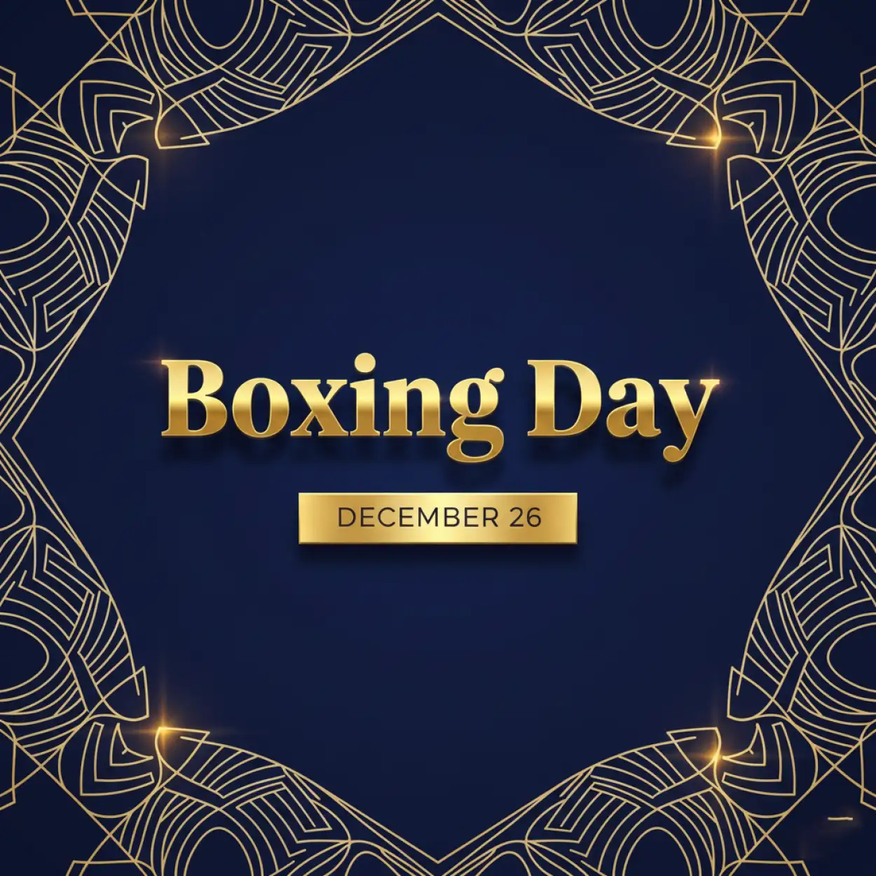 Free Download Boxing Day Creative Banner Design - High Quality Boxing Day Background