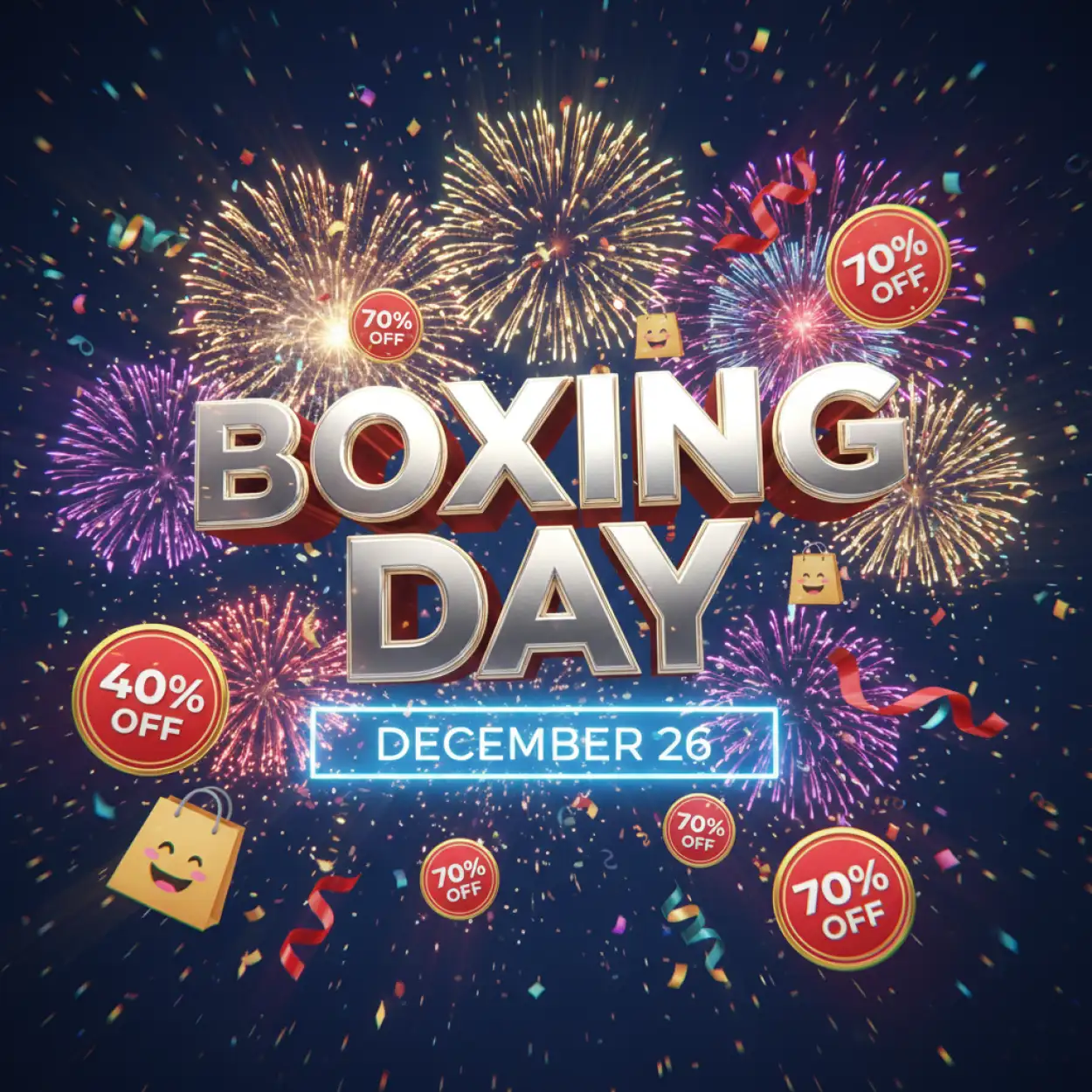 Free Download Boxing Day Marketing Creative Background - High Quality Boxing Day Background