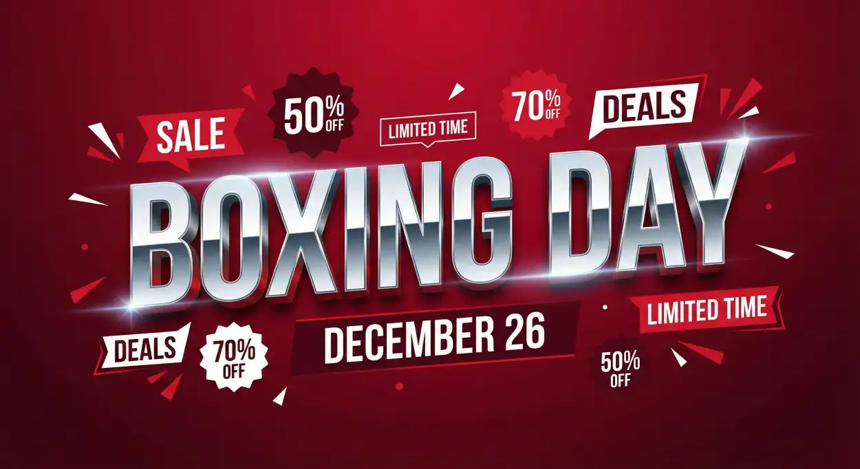 Free Download Boxing Day Premium Sale Design - High Quality Boxing Day Background