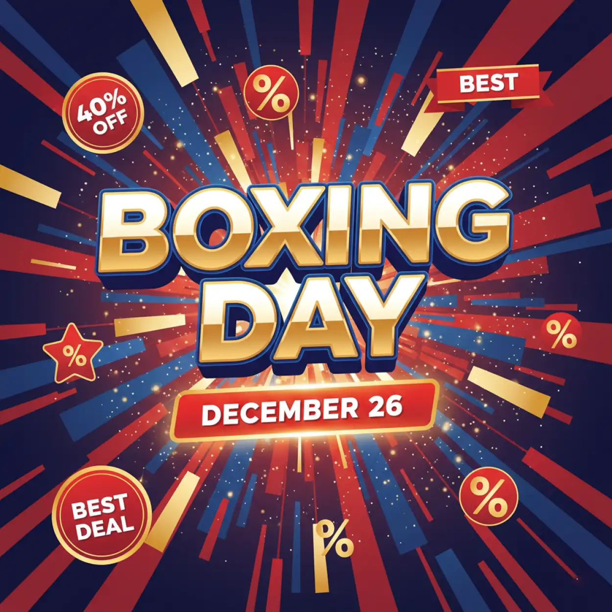 Free Download Boxing Day Sale Background Png - High Quality Boxing Day PNG Image