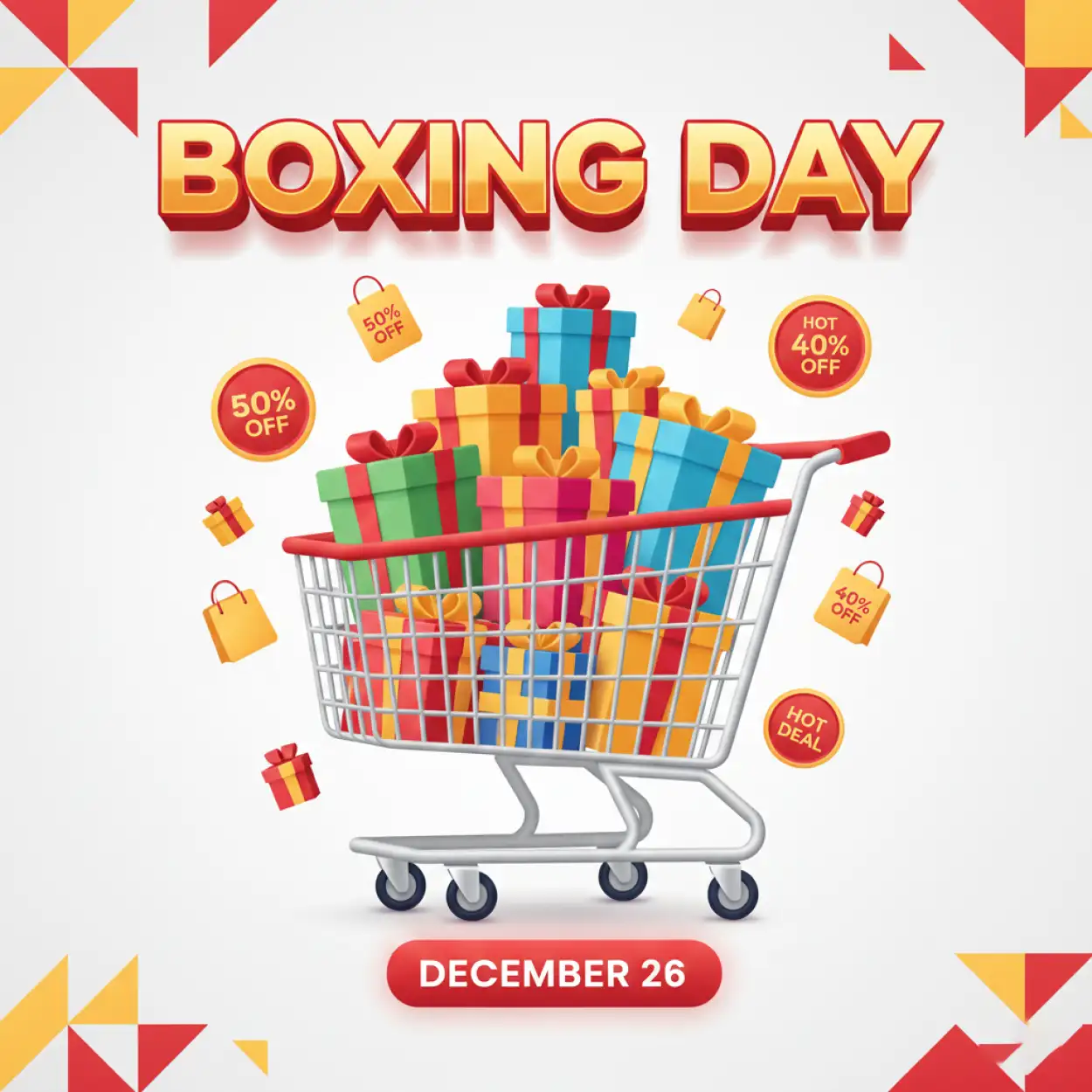 Free Download Boxing Day Shop Sale Background - High Quality Boxing Day Background
