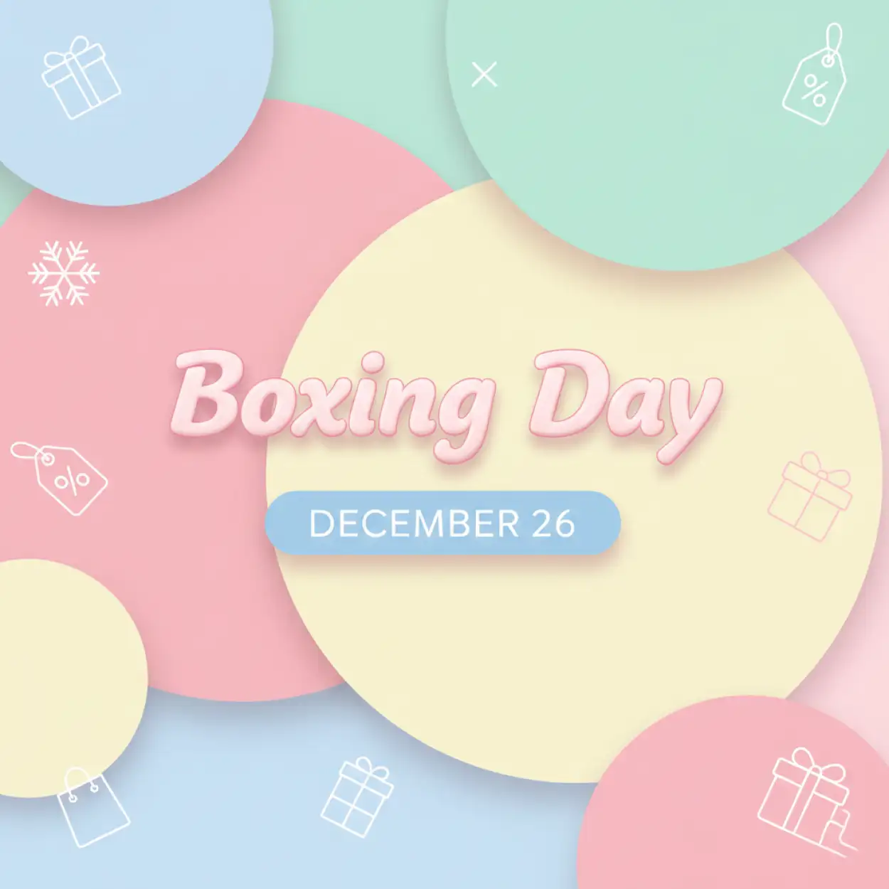 Free Download Boxing Day Snow Background - High Quality Boxing Day Background