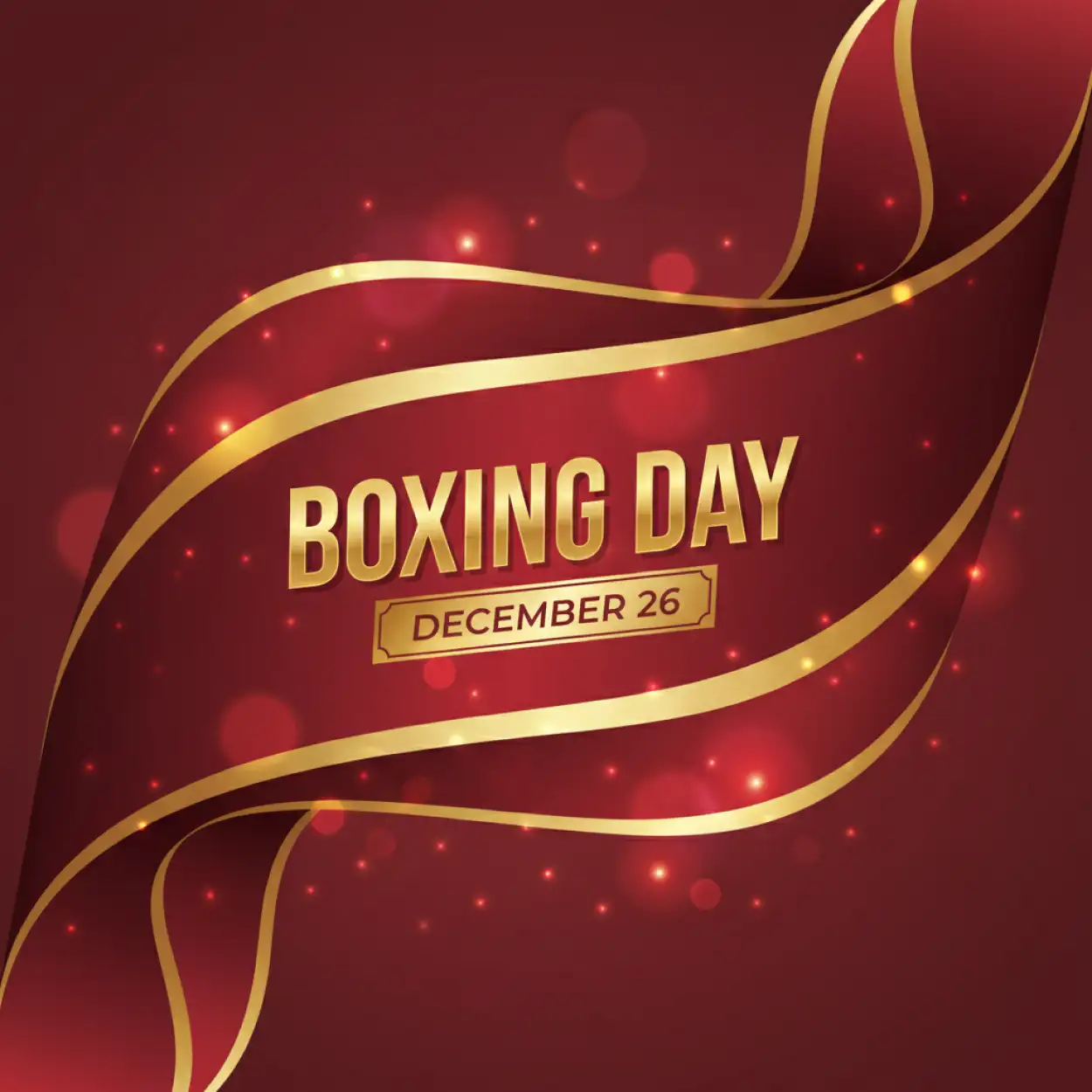 Free Download Boxing Day Twitter Header Design - High Quality Boxing Day Background