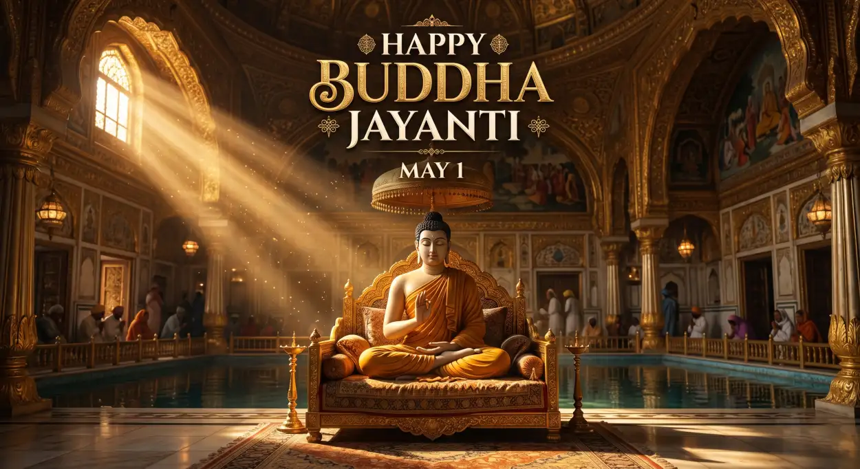 Free Download Buddha Jayanti 2026 Buddha Statue Images - High Quality Happy Buddha Jayanti 2026 Wishes Image