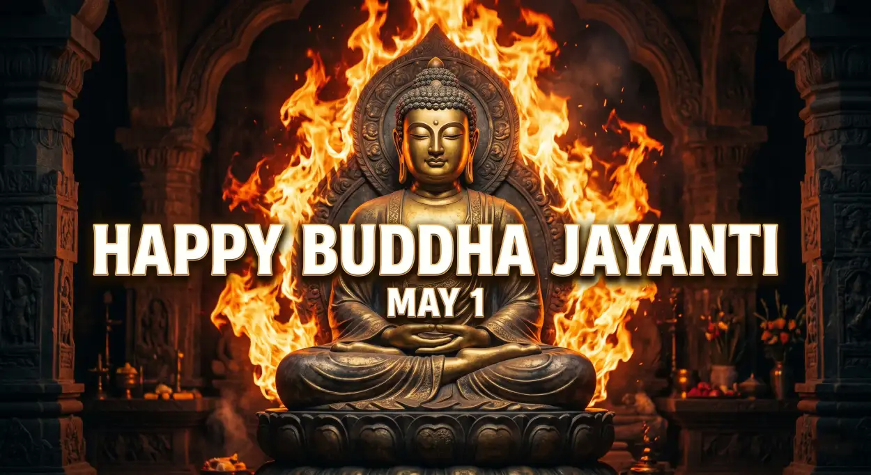 Free Download Buddha Jayanti 2026 Religious Images Free - High Quality Happy Buddha Jayanti 2026 Wishes Image