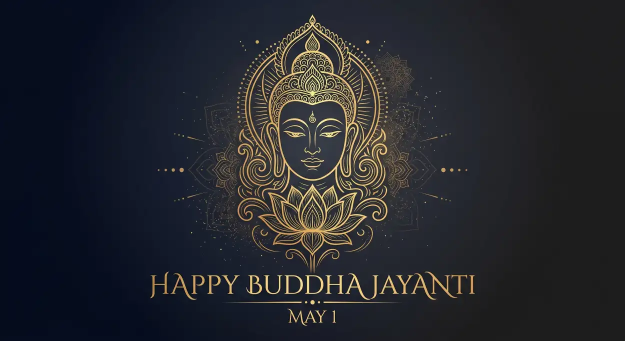 Free Download Buddha Jayanti 2026 Vector Background - High Quality Happy Buddha Jayanti 2026 Wishes Background Image