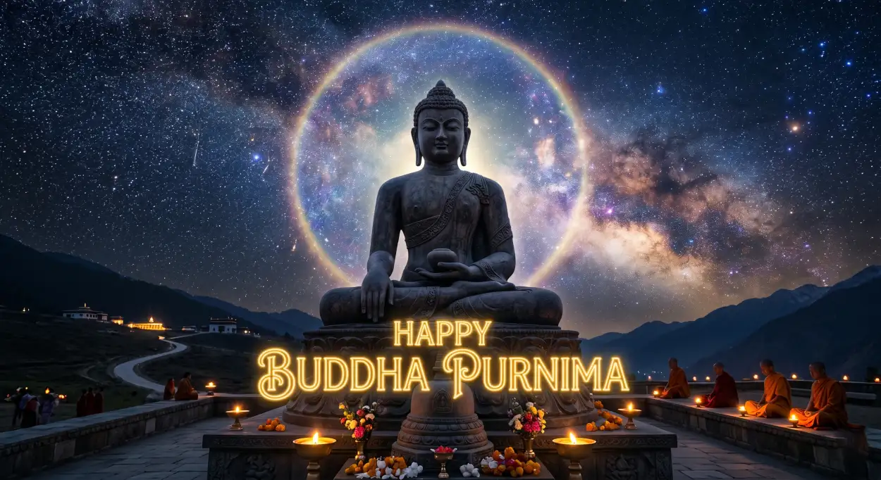 Free Download Buddha Purnima 2026 Hd Images For Social Media Post - High Quality Happy Buddha Purnima Wishes 2026 Image