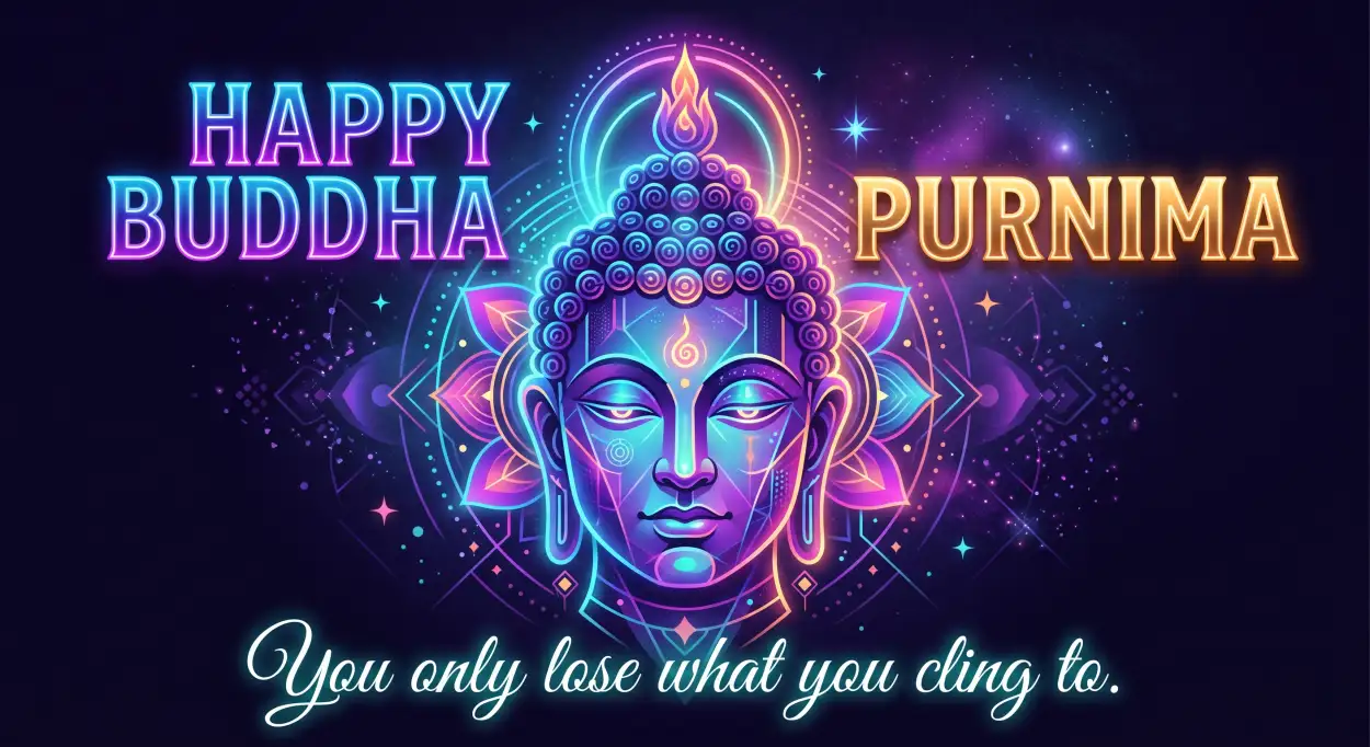 Free Download Buddha Purnima 2026 Hd Lord Buddha Wallpaper - High Quality Happy Buddha Purnima Wishes 2026 Image