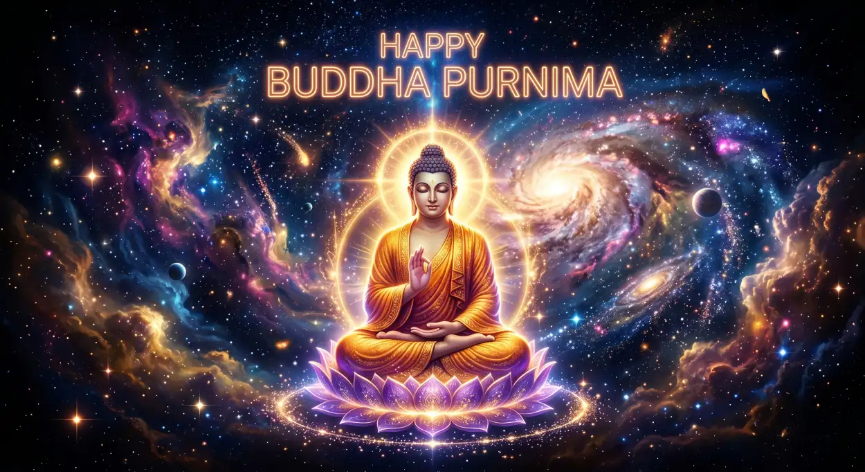 Free Download Buddha Purnima 2026 Hd Transparent Images - High Quality Happy Buddha Purnima Wishes 2026 Image
