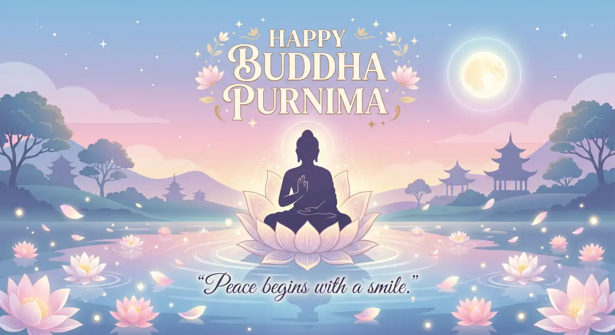 Free Download Buddha Purnima 2026 Long Wishes Messages - High Quality Happy Buddha Purnima Wishes 2026 Image