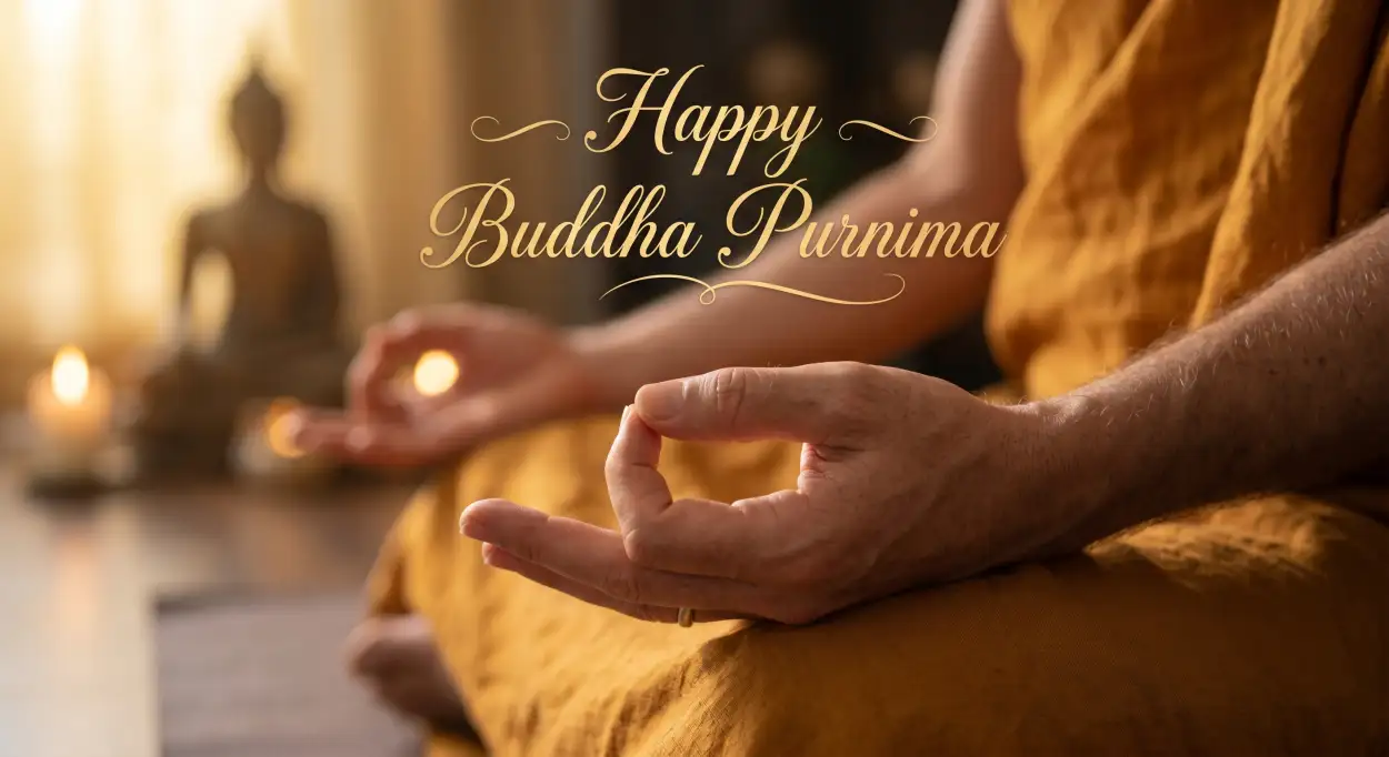 Free Download Buddha Purnima 2026 Wishes For Business Clients - High Quality Happy Buddha Purnima Wishes 2026 Image