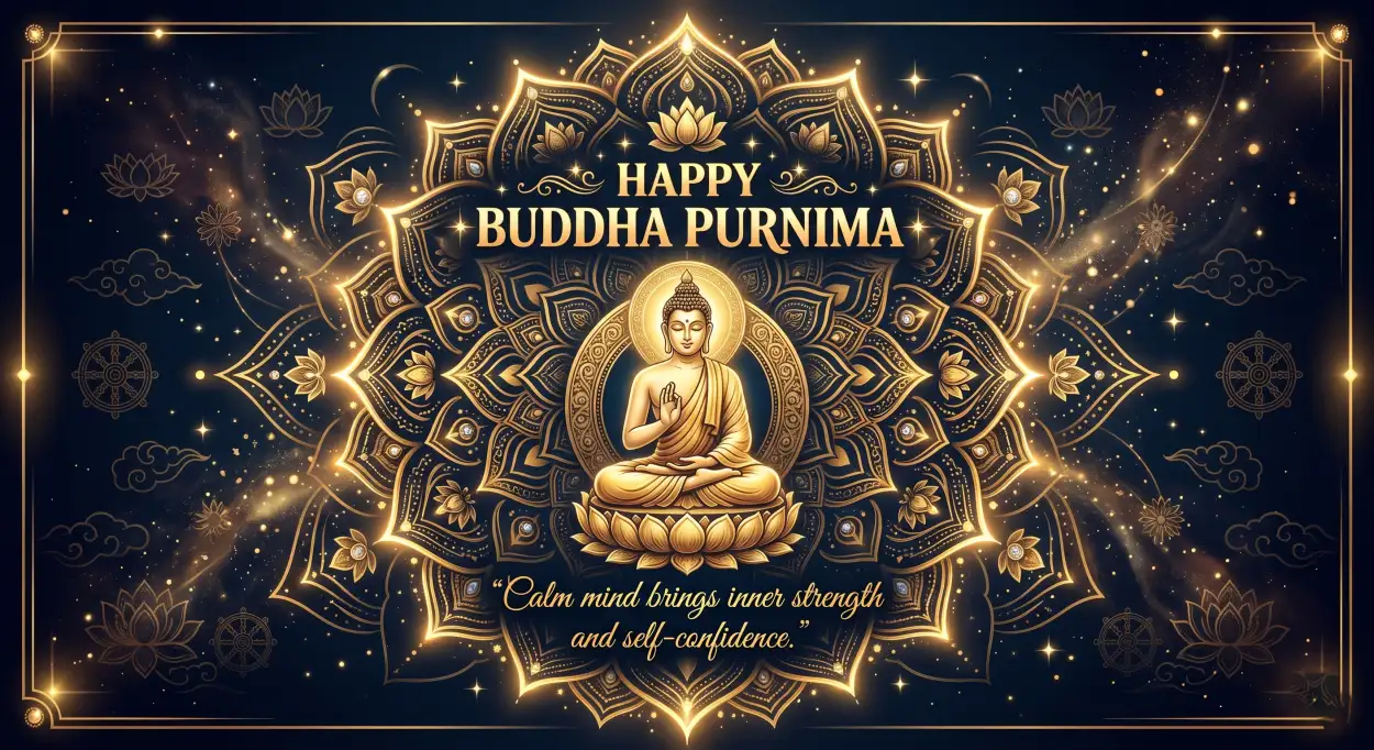 Free Download Buddha Purnima 2026 Wishes For Family Images - High Quality Happy Buddha Purnima Wishes 2026 Image
