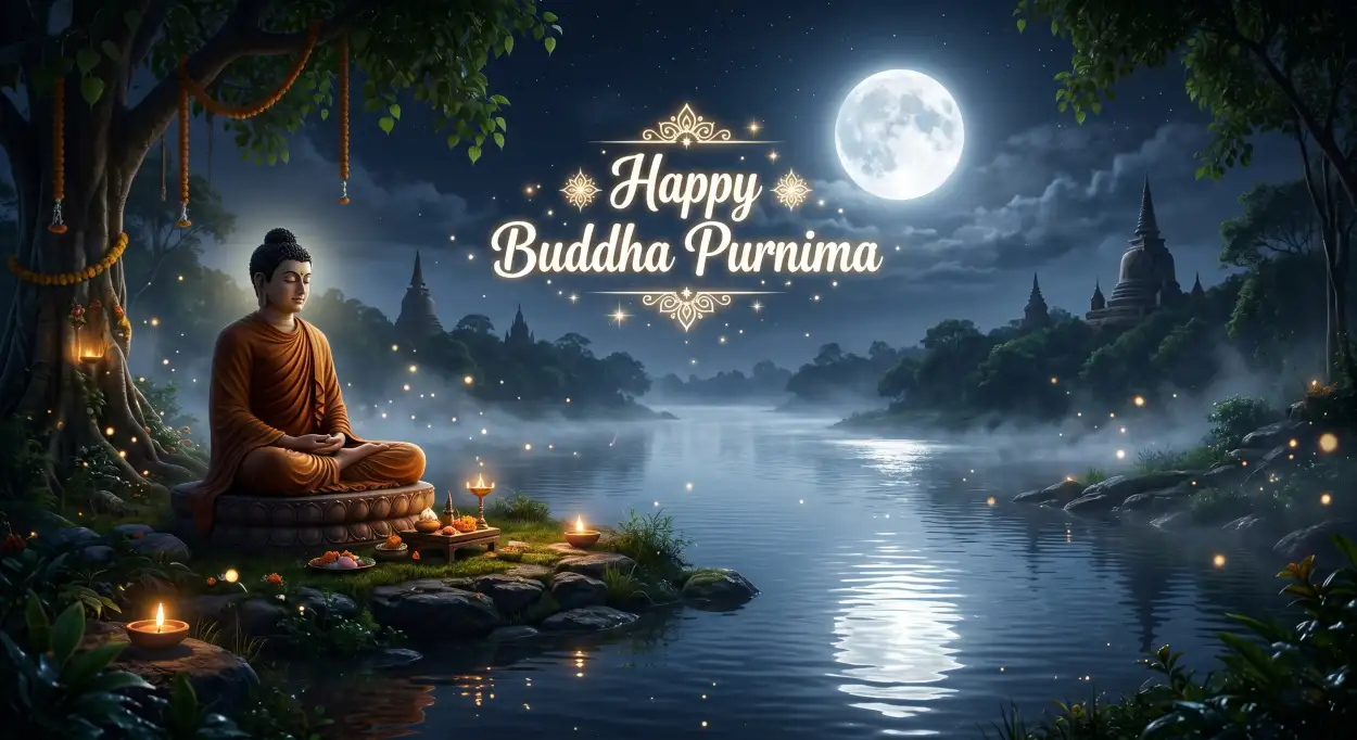 Free Download Buddha Purnima Wishes 2026 Hd Images Free Download - High Quality Happy Buddha Purnima Wishes 2026 Image