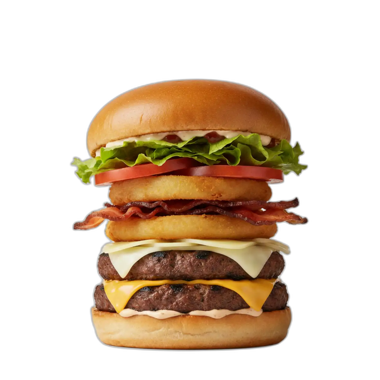 Free Download Burger Png Ad Creative - High Quality Burger Png PNG Image