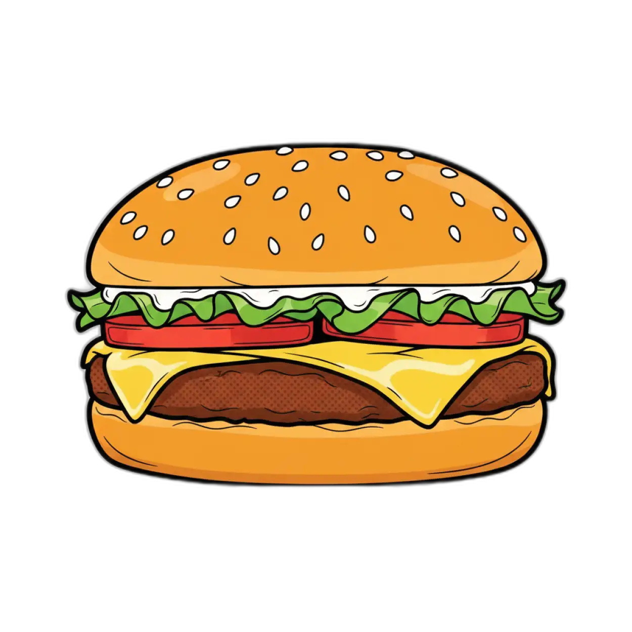 Free Download Burger Png Clipart - High Quality Burger Png Transparent PNG