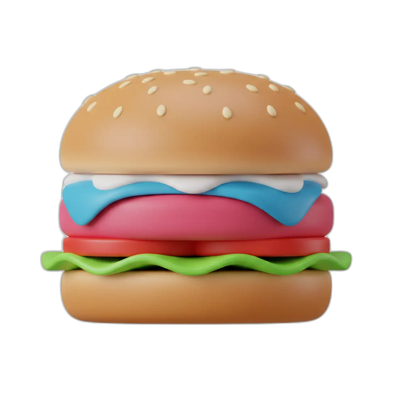 Free Download Burger Png Download Hd Free - High Quality Burger Png Transparent PNG