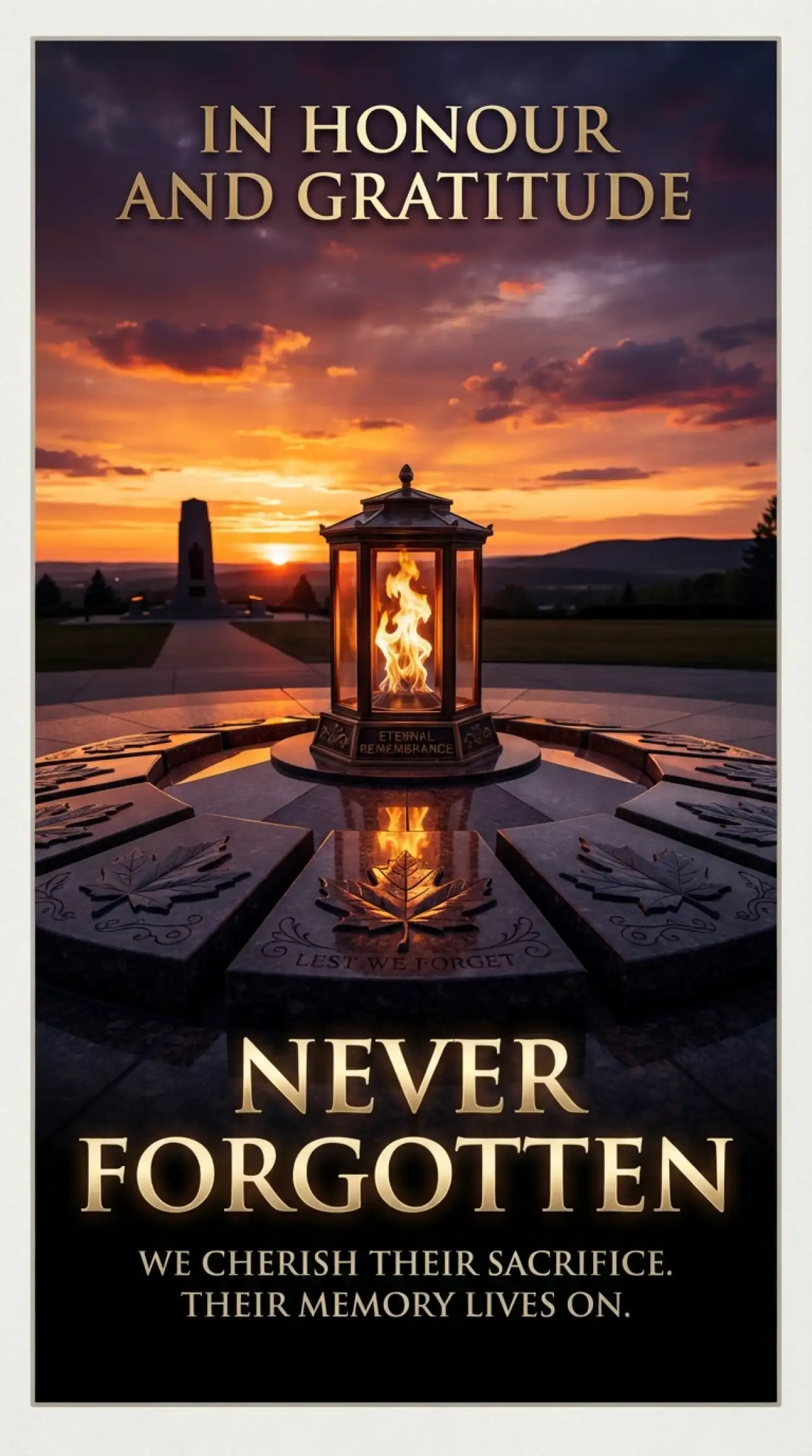 Free Download Canadian Memorial Day Memorial Frame Png - High Quality Canadian Memorial Day Transparent PNG