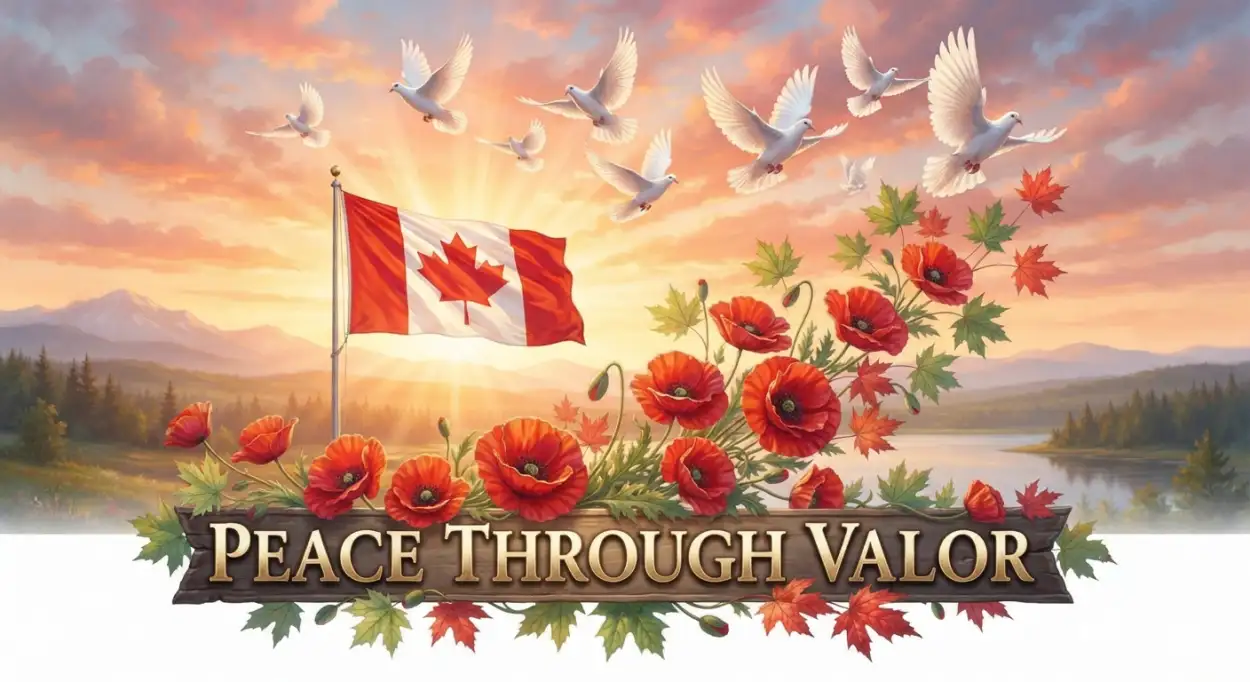 Free Download Canadian Memorial Day Remembrance Banner - High Quality Canadian Memorial Day Image
