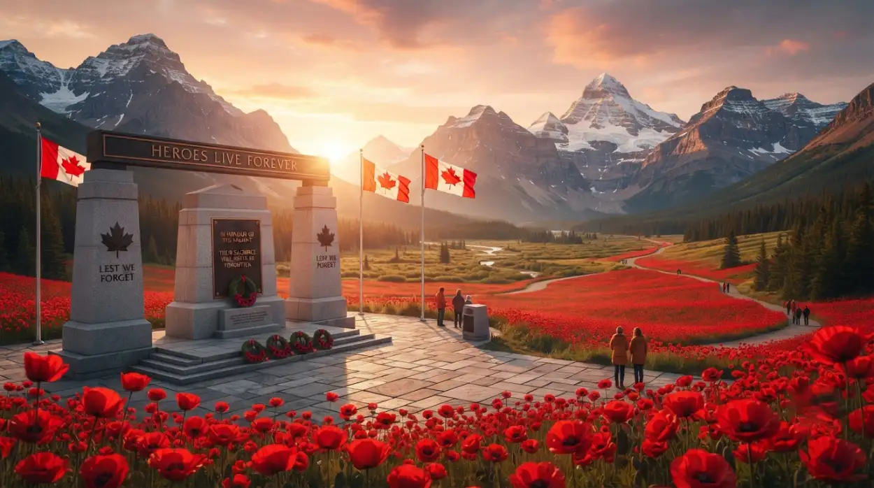 Free Download Canadian Memorial Day Tribute Wallpaper Hd - High Quality Canadian Memorial Day Image