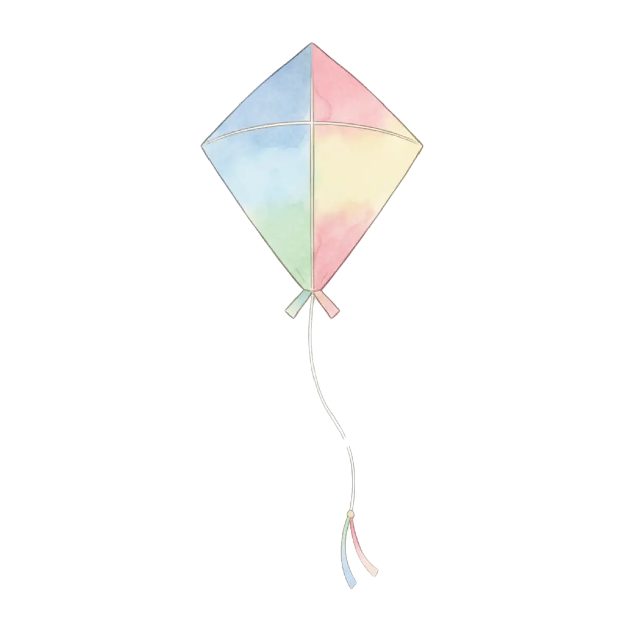 Free Download Cartoon Kite Png Transparent For Kids - High Quality Kite Png Transparent PNG