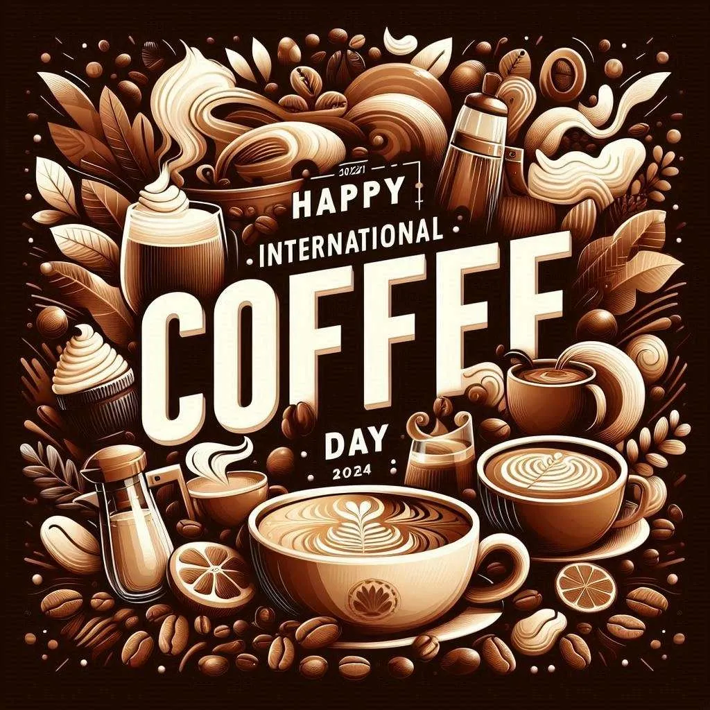 Celebrate International Coffee Day 2024 With Beautiful Pictures - Royalty Free Happy International Coffee Day Image | Pngmagic Free Download Celebrate International Coffee Day 2024 With Beautiful Pictures - High Quality Happy International Coffee Day Background