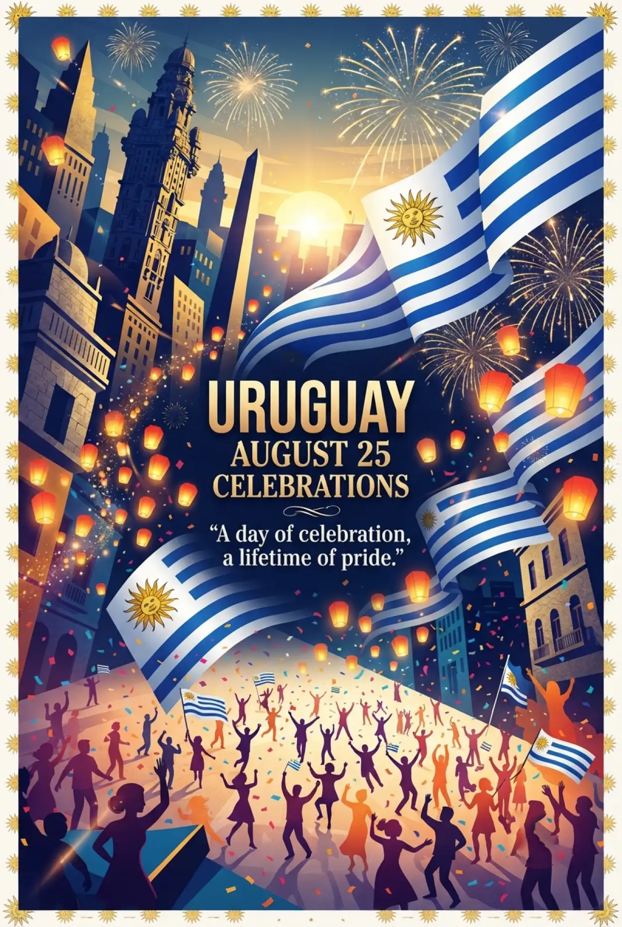 Free Download Celebrate Uruguay Independence Day 2026 - High Quality Uruguay Independence Day 2026 Image