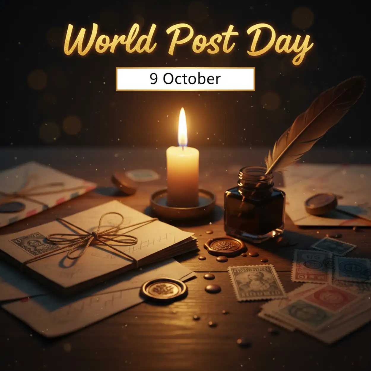 Free Download Celebration Of World Post Day In School - High Quality World Post Day Background