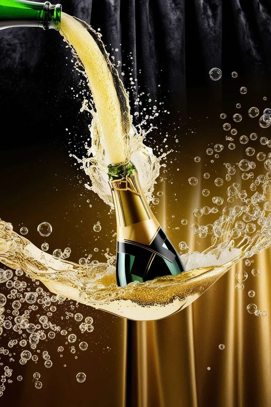 Champagne Bottle Background For Celebrations - Royalty Free Champagne Background Image | Pngmagic Free Download Champagne Bottle Background For Celebrations - High Quality Champagne Background Background