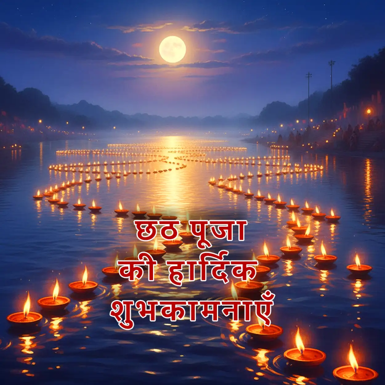 Free Download Chhath Puja Par Mata Arghya Message In Hindi - High Quality Happy Chhath Puja Hindi Background