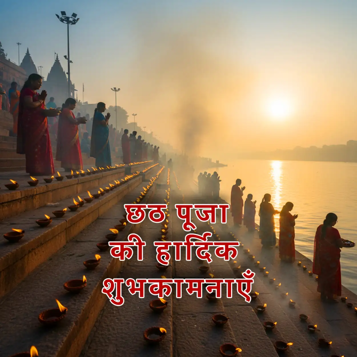 Free Download Chhath Puja Par Mata Surya Ki Prarthna Hindi Me - High Quality Happy Chhath Puja Hindi Image