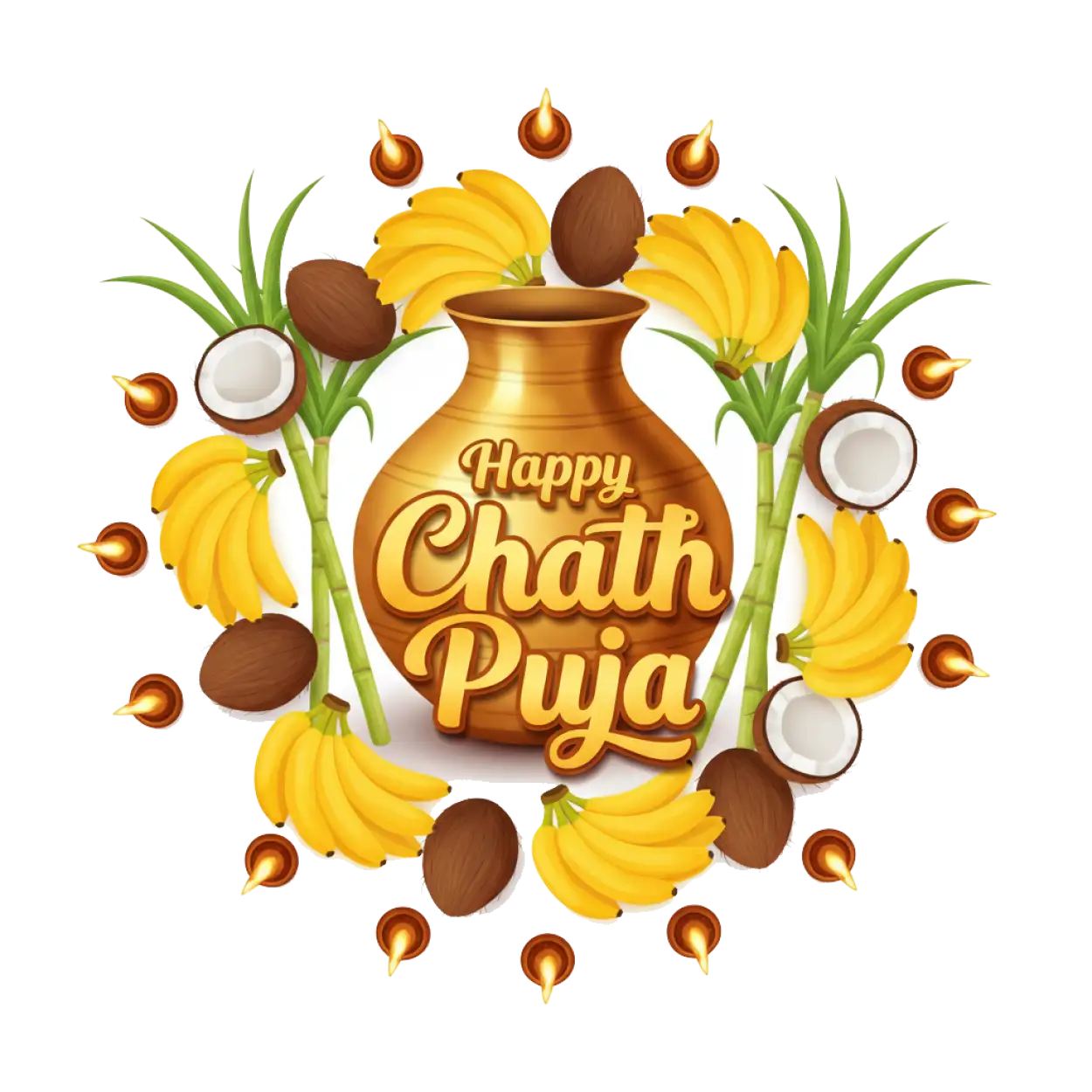Free Download Chhath Puja Png For Graphic Design Project - High Quality Happy Chhath Puja Png PNG Image