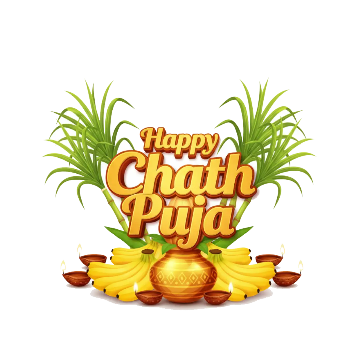 Free Download Chhath Puja Png For Printing And Design - High Quality Happy Chhath Puja Png PNG Image