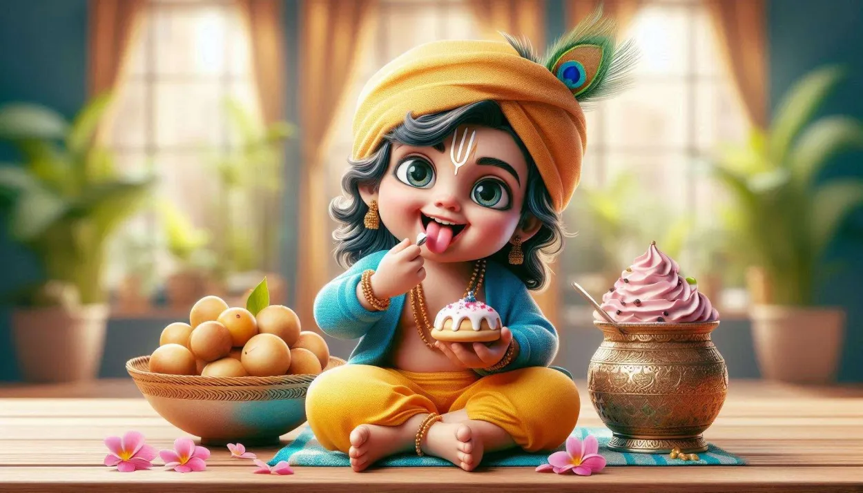 Child Lord Krishna Eating Makhan Images For Home Decor - Royalty Free Child Lord Krishna Image | Pngmagic Free Download Child Lord Krishna Eating Makhan Images For Home Decor - High Quality Child Lord Krishna Background