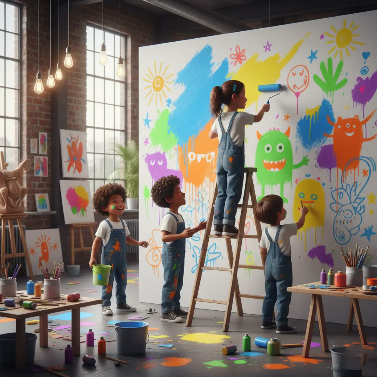 Childrens Day Background With School Bus And Kids - Royalty Free Childrens Day Background Image | Pngmagic Free Download Childrens Day Background With School Bus And Kids - High Quality Childrens Day Background Background