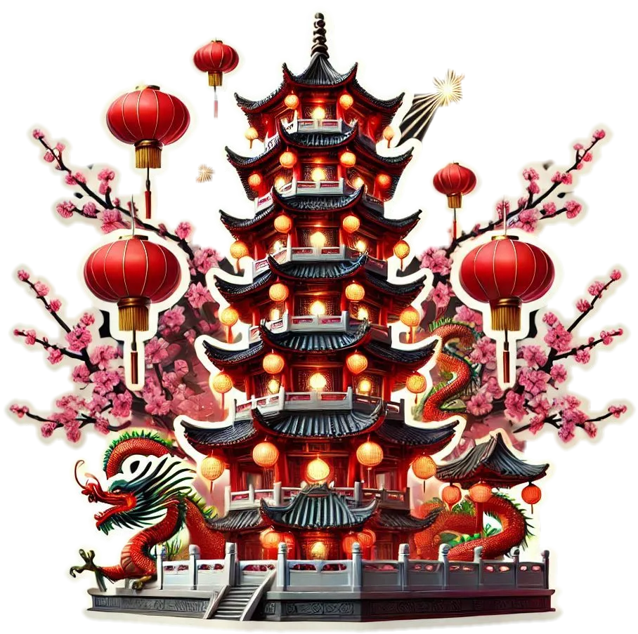 Free Download Chinese New Year Png Clipart Free - High Quality Chinese New Year PNG PNG Image