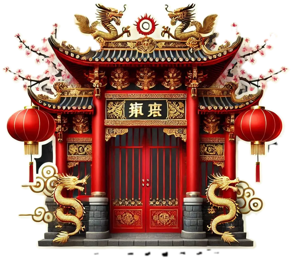 Free Download Chinese New Year Png Festive Background Download - High Quality Chinese New Year PNG PNG Image
