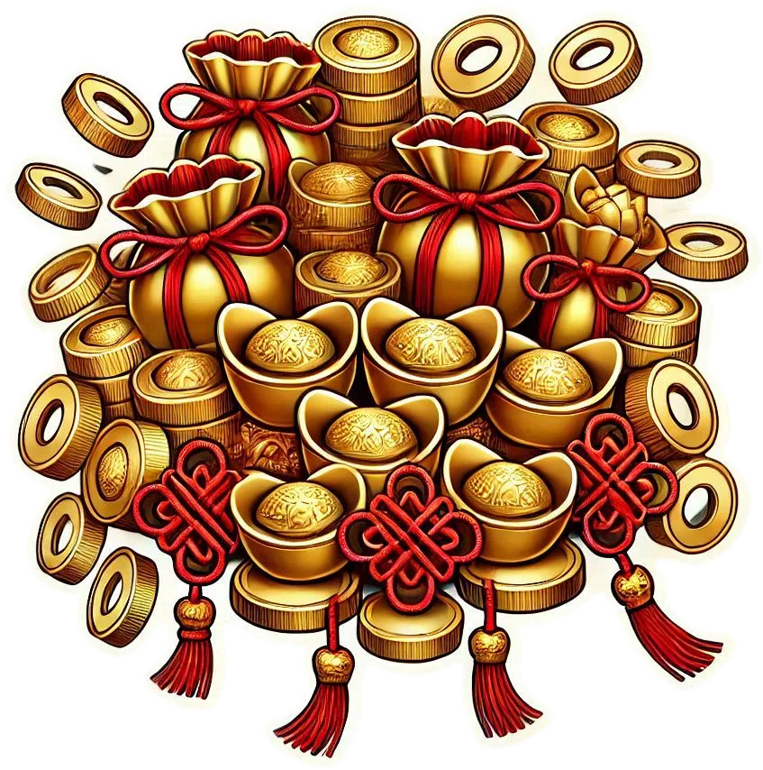 Free Download Chinese New Year Png Festive Calligraphy Art - High Quality Chinese New Year PNG PNG Image